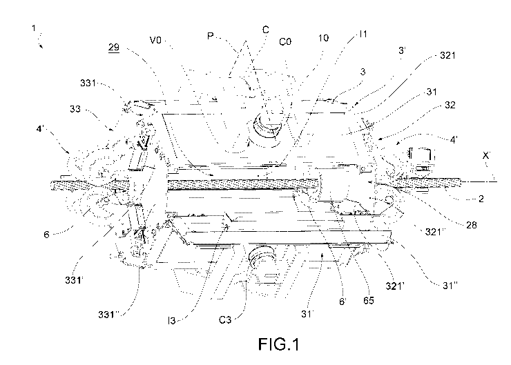 A single figure which represents the drawing illustrating the invention.